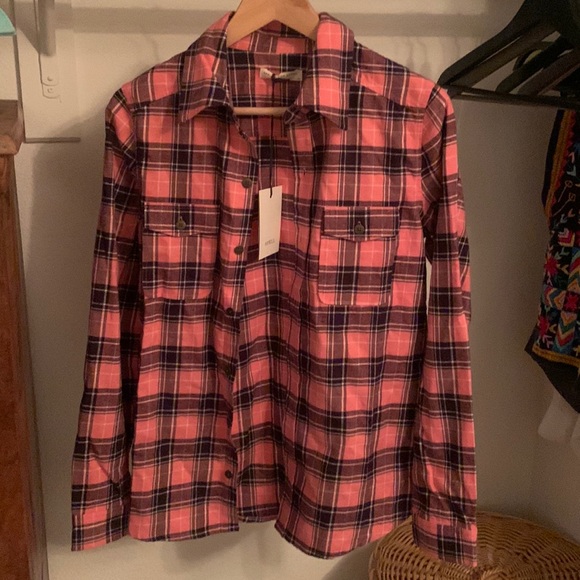 Spell maverick flannel coral NWT XS - Picture 4 of 9